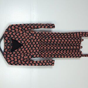 Brooks Brothers Floral Wrap Style Dress